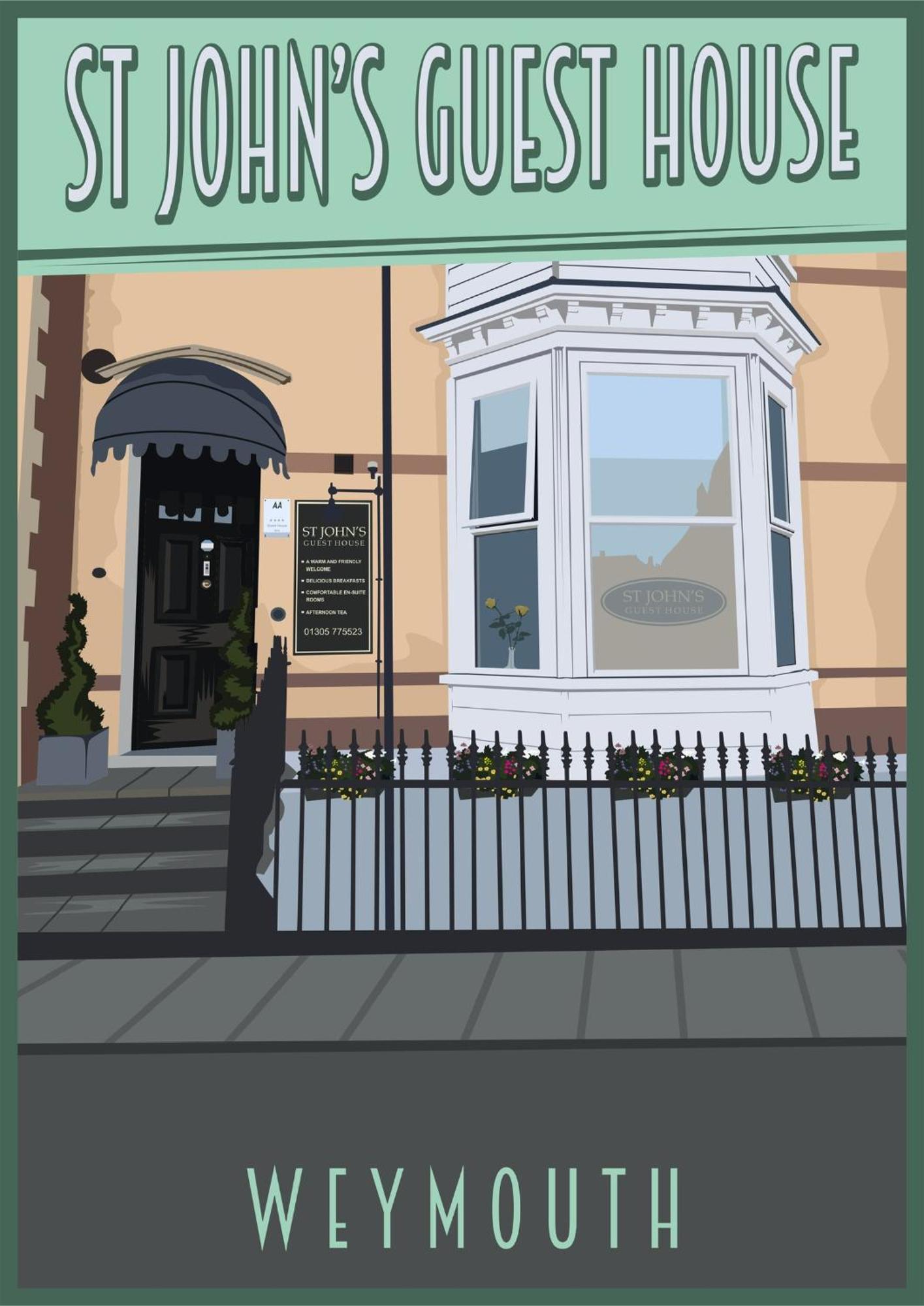 St John's Guest House Weymouth Extérieur photo